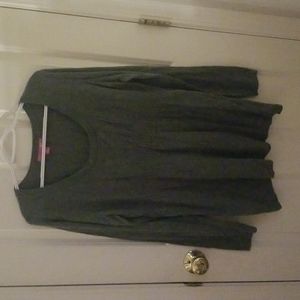 Long Sleeve Sweater, Liz Lange Maternity, XL, Gray